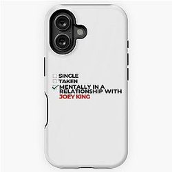 Mentally In Relationship With Joey King iPhone Case