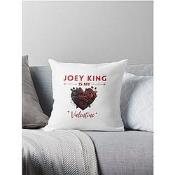 Joey King My Valentine Throw Pillow