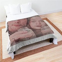 Joey King and Jacob Elordi Fan Art Comforter