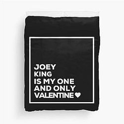 Joey King Is My One Valentine Duvet Cover