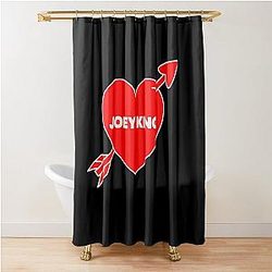 In Love With Joey King Shower Curtain