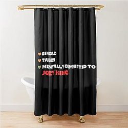 Mentally Committed to Joey King Shower Curtain