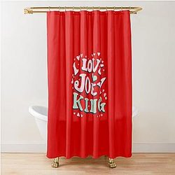 I Love Joey King Shower Curtain to Carlo