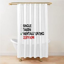 Mentally Dating Joey King Shower Curtain