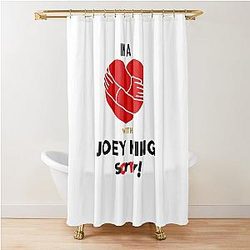 In A Relationship with Joey King Shower Curtain