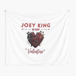 Joey King Is My Valentine Tapestry