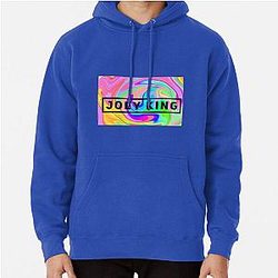 Joey King Red Bubble Poster Pullover Hoodie