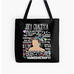 Joey Graceffa Collage All Print Tote Bag