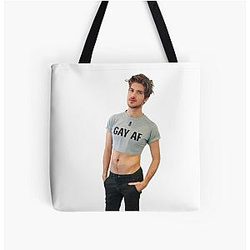 Joey Graceffa - Gay Af All Over Print Tote Bag