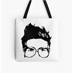 Joey Graceffa Silhouette All Over Print Tote Bag