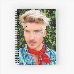 Joey Graceffa Spiral Notebook