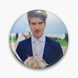 Joey Graceffa Flowers Pin