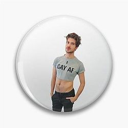 Joey Graceffa GAY AF Pin