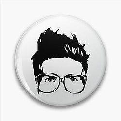 Joey Graceffa Silhouette Pin