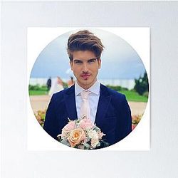 Joey Graceffa Flowers Poster