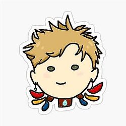 Joey Graceffa Empires SMP Chibi Character Sticker