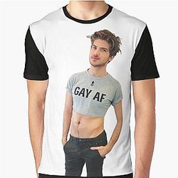 Joey Graceffa - Gay AF Graphic T-Shirt