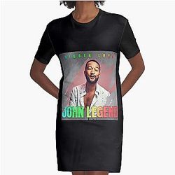 John Legend Bigger Love Tour 2021  Graphic T-Shirt Dress