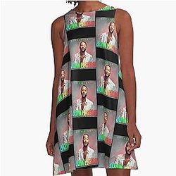 John Legend Größere Liebe Tour 2021 A-Linie Kleid