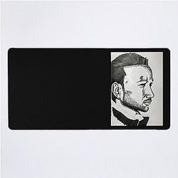Portrait of John Legend Desk Mat