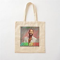 John Legend Bigger Love Tour 2021  Cotton Tote Bag