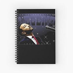 John Legend Shirt Spiral Notebook