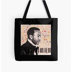 John Legend All Over Print Tote Bag