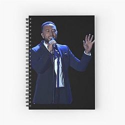 John Legend Spiral Notebook