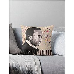 John Legend Throw Pillow
