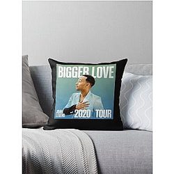 Big Lover John Legend Music Tour Throw Pillow