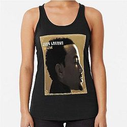 John Legend get lifted Racerback Tank Top