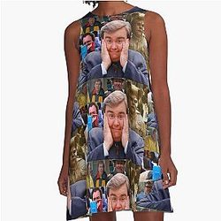 John Candy Extravaganza A-Line Dress