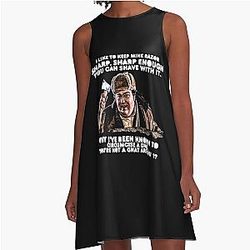 Uncle Buck John Candy Homage A-Line Dress