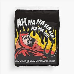Devil, John Candy, Del Griffith Duvet Cover
