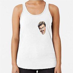 John Candy Print Racerback Tank