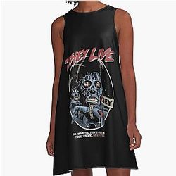 They Live John Carpenter Horror Dress
