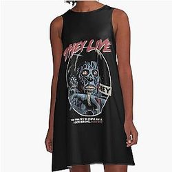 They Live John Carpenter Horror Dress