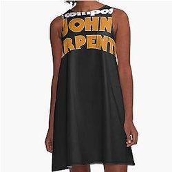 Music Composed by John Carpenter A Line Dress