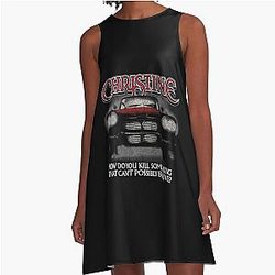 Christine John Carpenter Stephen King A-Line Dress