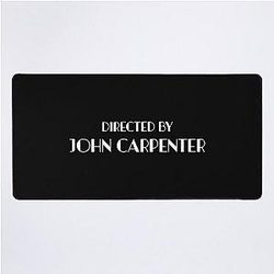 Directed by John Carpenter Desk Mat