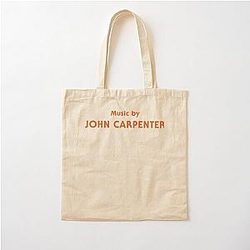 Music by John Carpenter Cotton Tote Bag