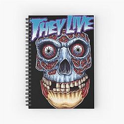 They Live John Carpenter Horror Sci-Fi Notebook