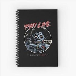 They Live John Carpenter Horror Notebook