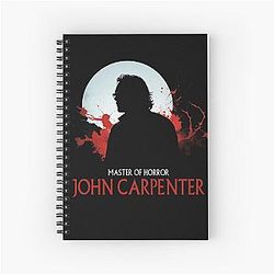 Master of Horror John Carpenter Notebook