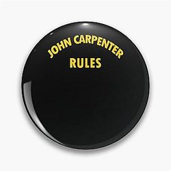 John Carpenter Rules Pin