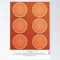The Thing (1982) John Carpenter Poster