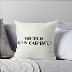 Directed By John Carpenter Throw Pillow