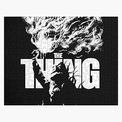 The Thing 80s Horror Movies John Carpenter Kurt Russell Jigsaw Puzzle