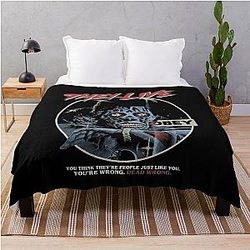 They Live John Carpenter Horror Throw Blanket