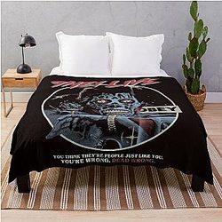 They Live John Carpenter Horror Throw Blanket